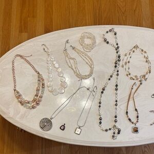 Mixed jewelry necklaces and bracelets